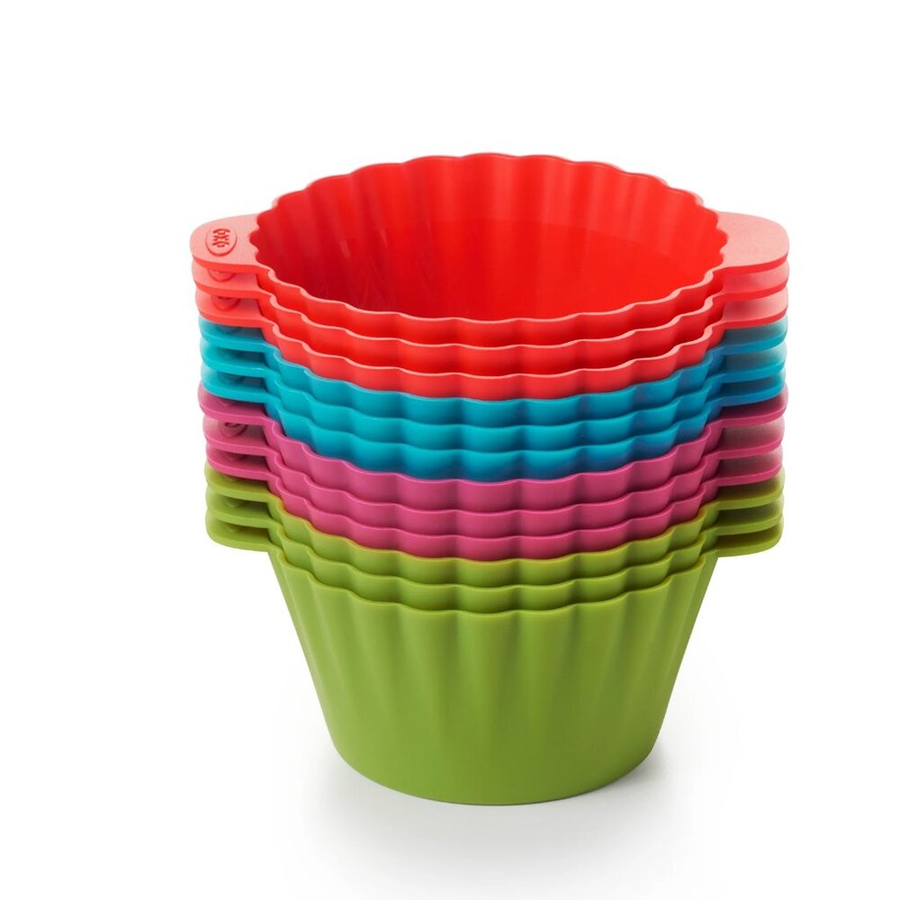 OXO  Silicone Softworks‎ Baking Cups, Multicolor